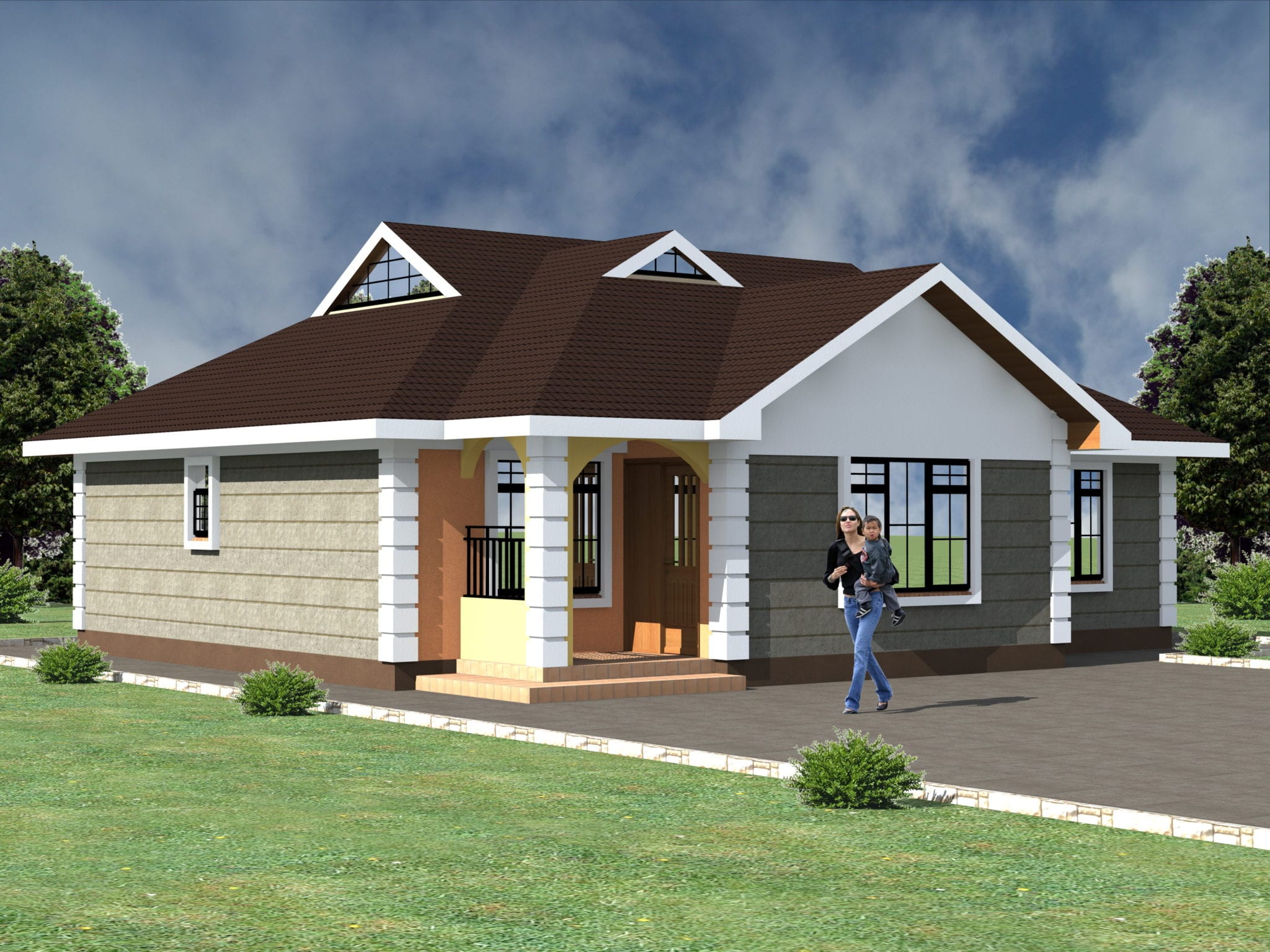 20+ 4 Bedroom Bungalow Designs In Kenya