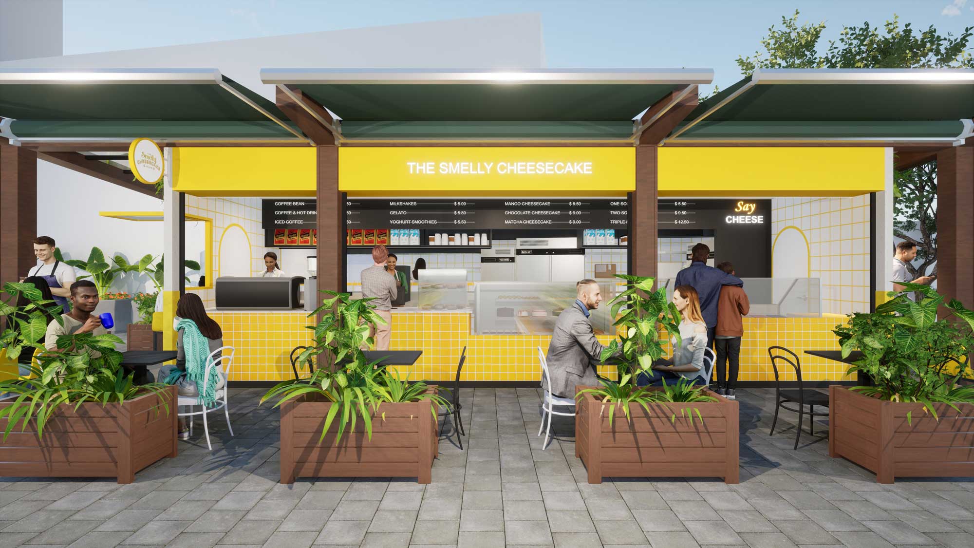 THE SMELLY CHEESECAKE TOP RYDE HRA ARCHITECTURE