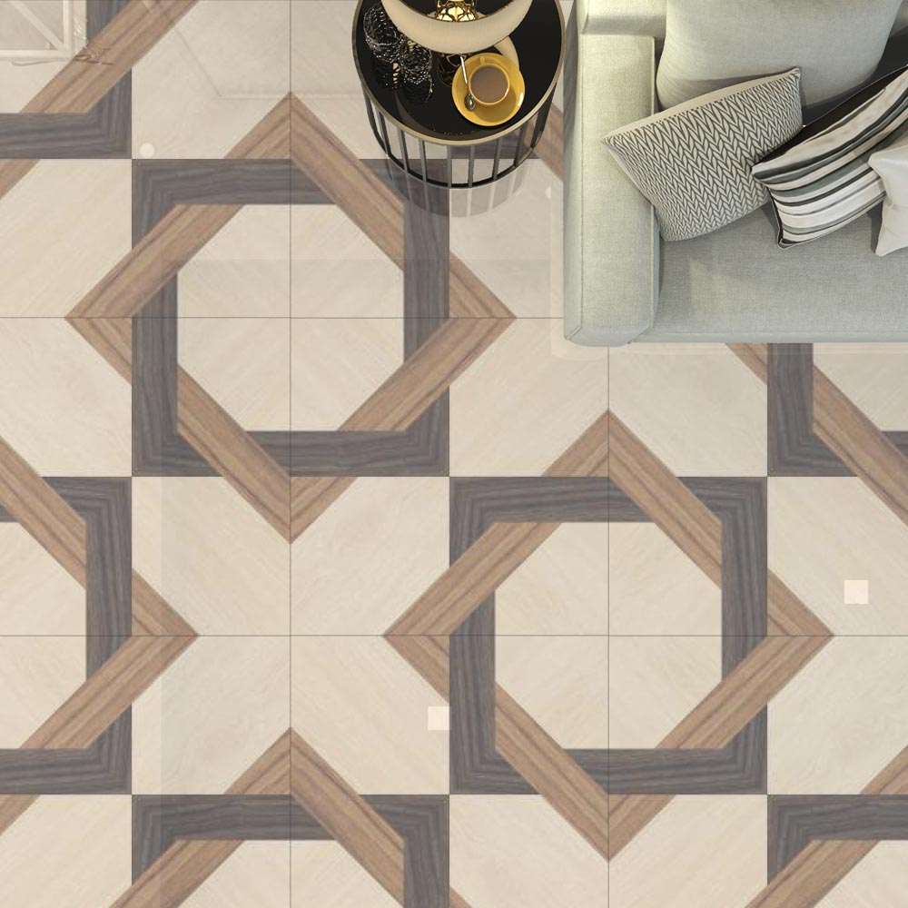 Johnson Tiles JACK PINE WOOD Floor & Wall tile with Polished finish