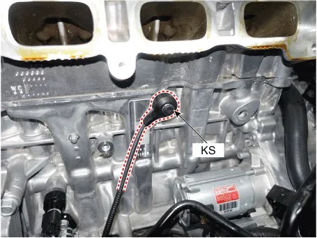 Hyundai Santa Fe (TM) - Knock Sensor (KS). Description and operation