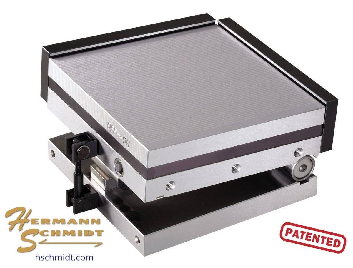 Fine Pole Sine Plate 4” x 4” PM4x4FPH Hermann Schmidt