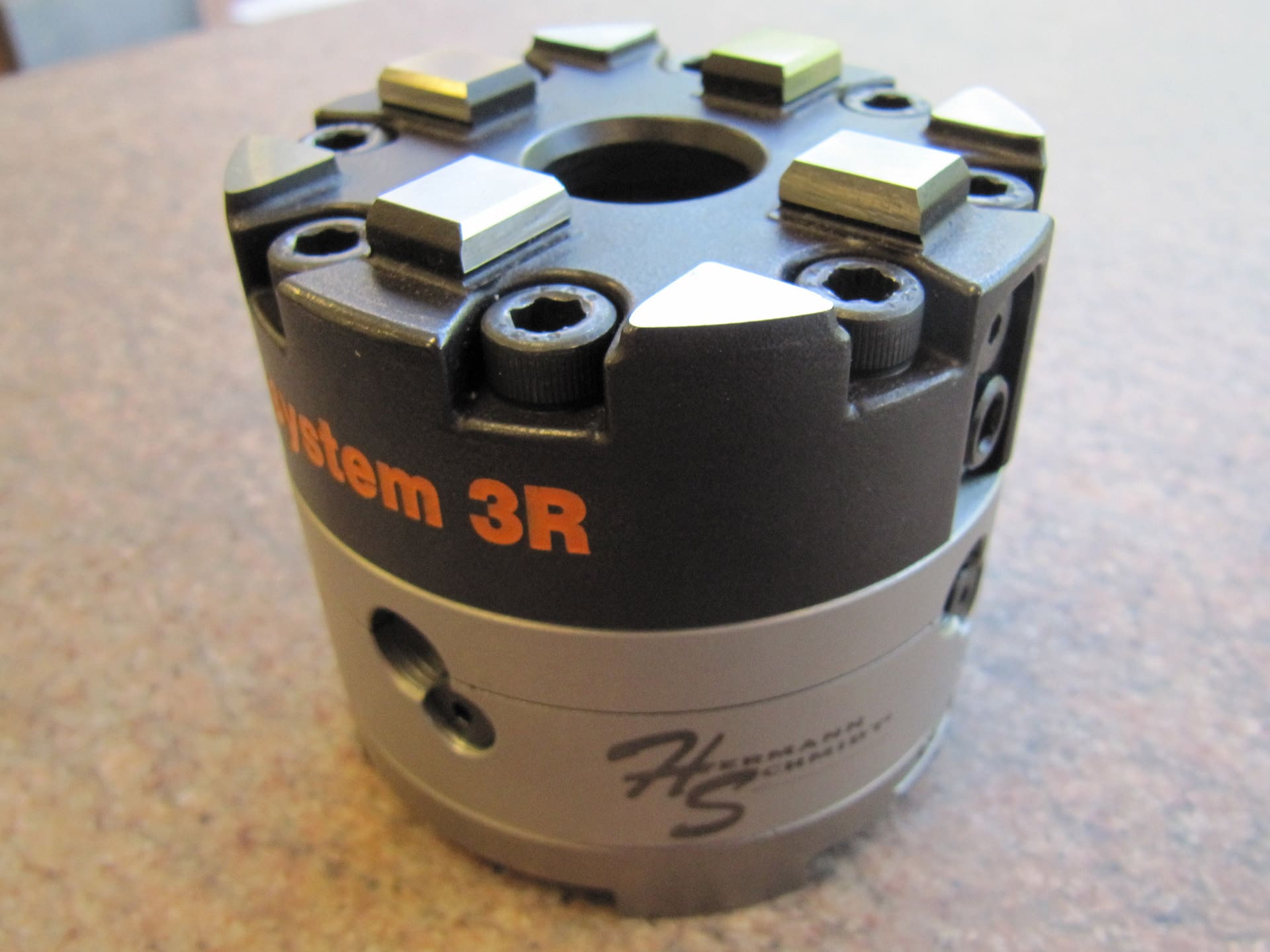 System 3R Macro Chuck with Leveling Fixture Hermann Schmidt Precision