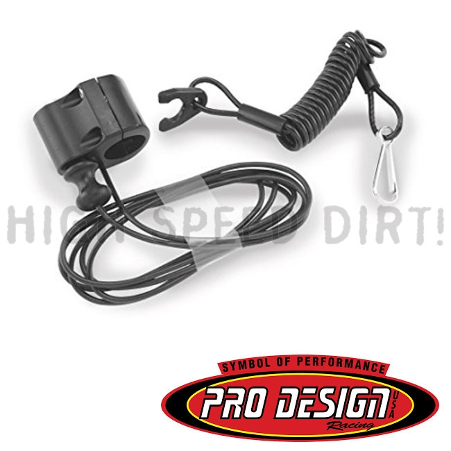 Pro Design ATV Tether Kill Switch Black