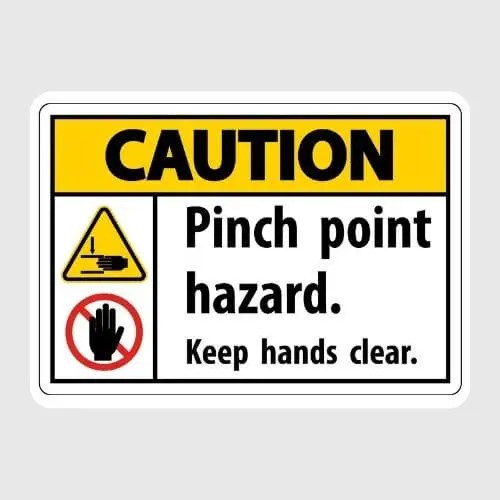 What's a Pinch Point Hazard? Sign, Examples, and Safety Tips
