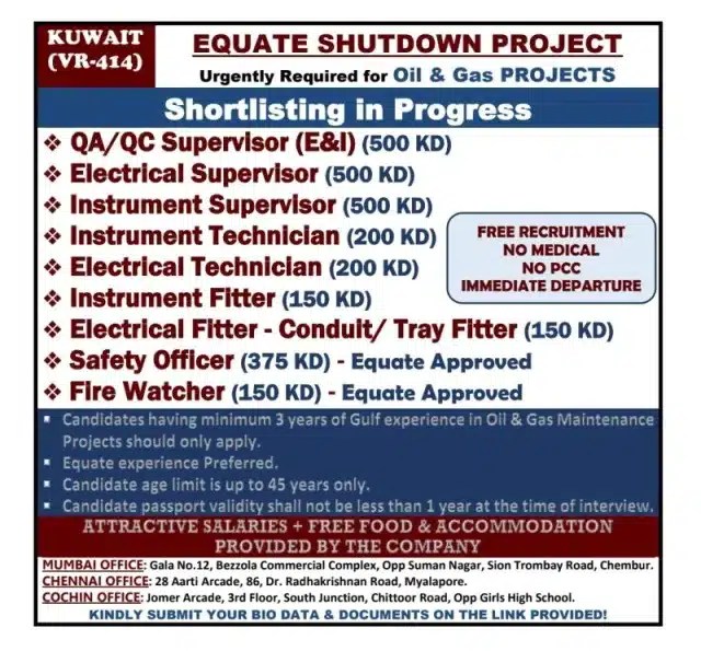 Safety Officer Job Vacancy in Kuwait Urgently Required HSE STUDY GUIDE