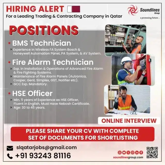 HSE Officer Job Vacancy in Qatar Urgent Requirement HSE STUDY GUIDE