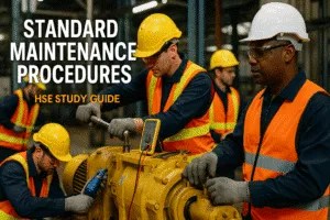 STANDARD MAINTENANCE PROCEDURES - HSE STUDY GUIDE