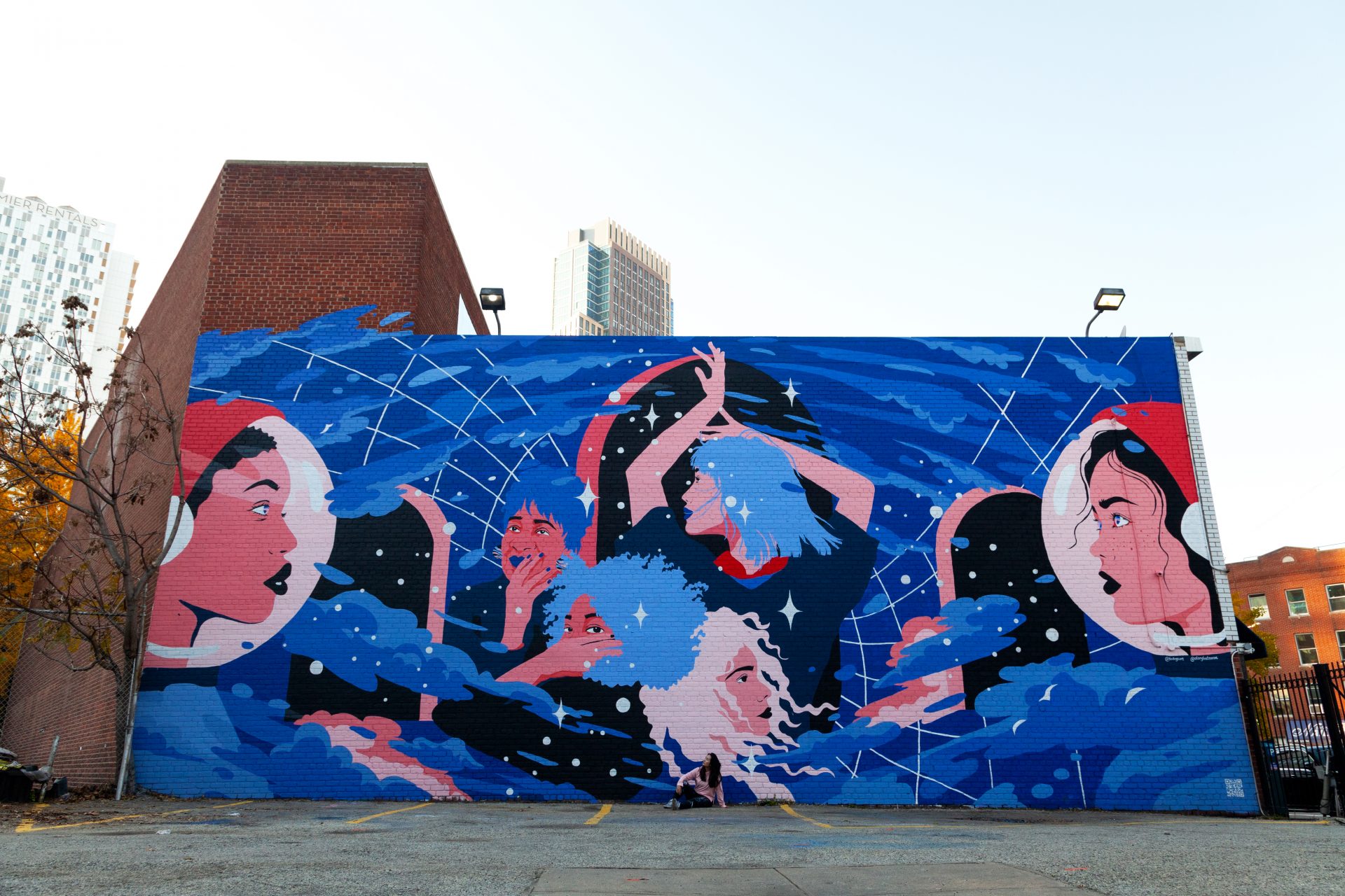 First Mural Complete in “FINDINGS” Series Celebrating Women and Science HeisingSimons Foundation