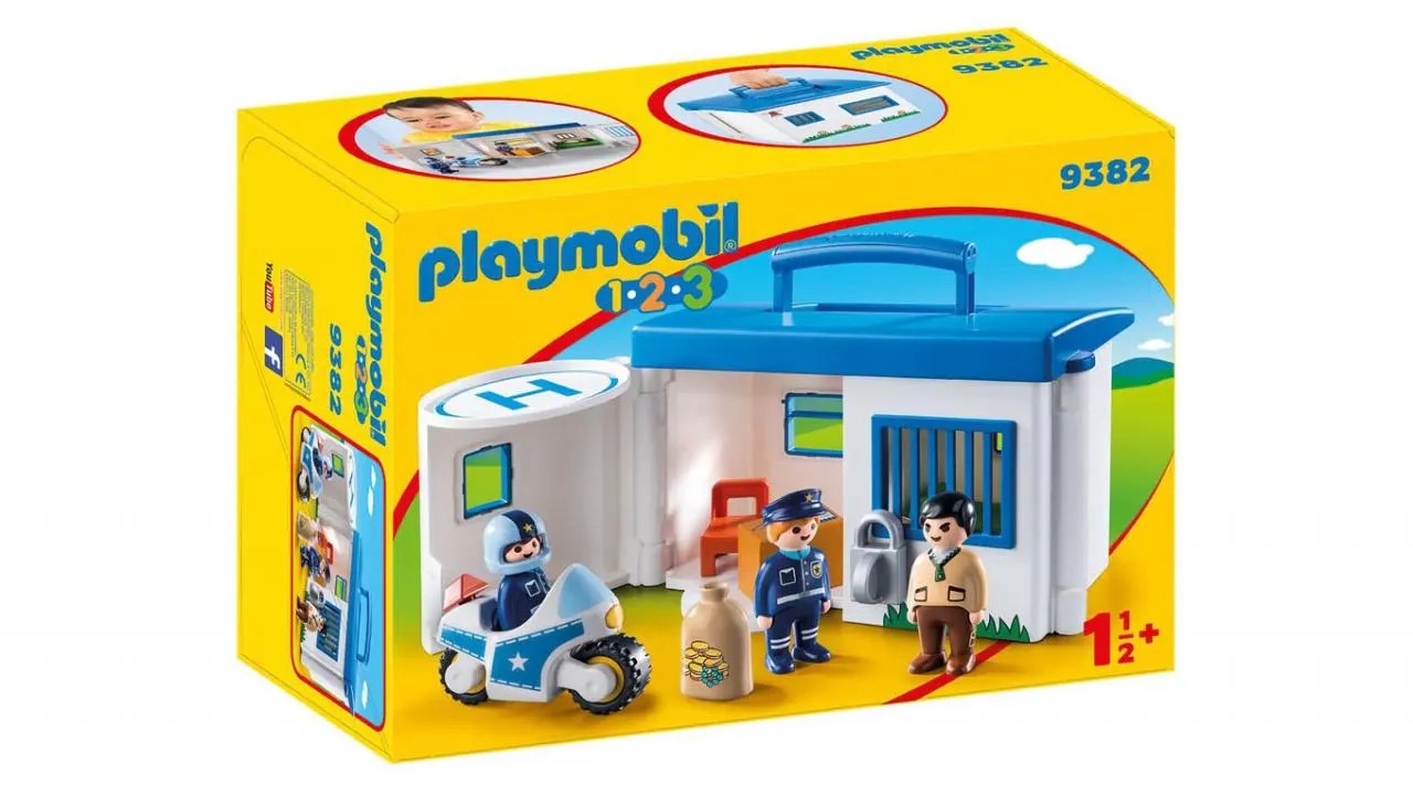 Commissariat de police transportable - Playmobil® 1.2.3