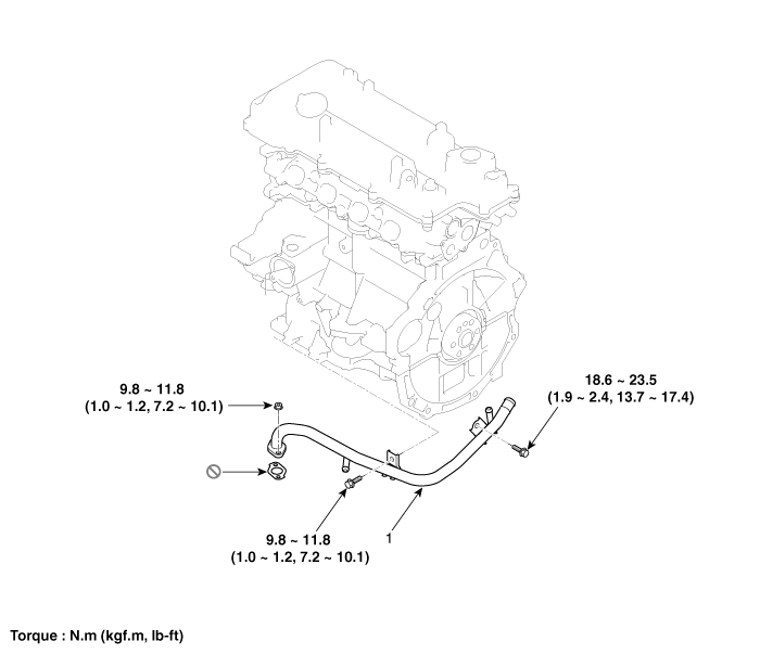 Hyundai Sonata Water Pipe Components and Components Location Cooling