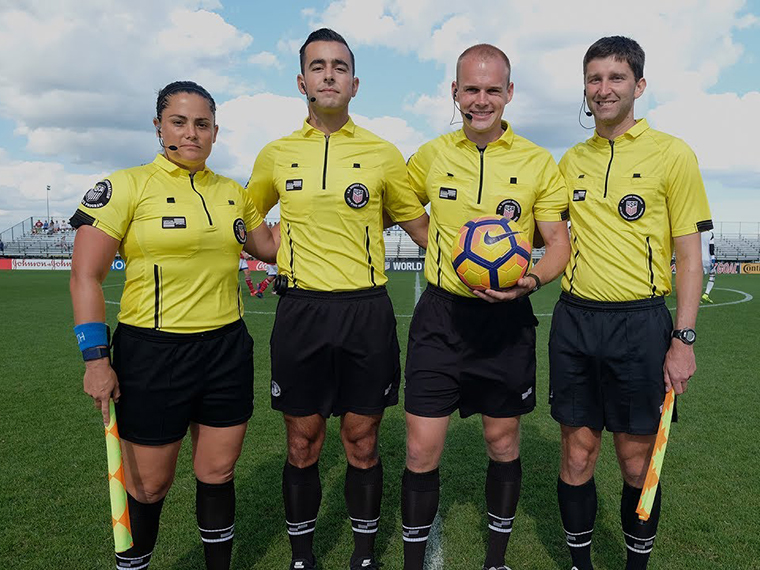 Behind the Whistle U.S. Soccer Referee Nick Balcer HSSOA