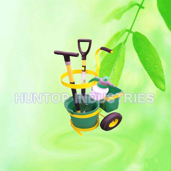 Garden Tool Caddy On Wheels,Portable Garden Tool Cart China Manufacturer