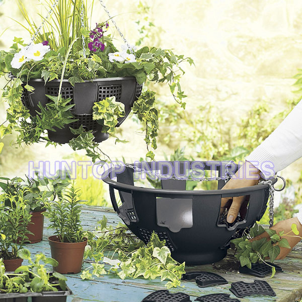 Plastic Easy Fill Hanging Planter Baskets,Easy Fill Hanging Basket