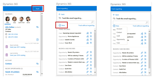 Latest Dynamics 365 for Outlook version Microsoft.