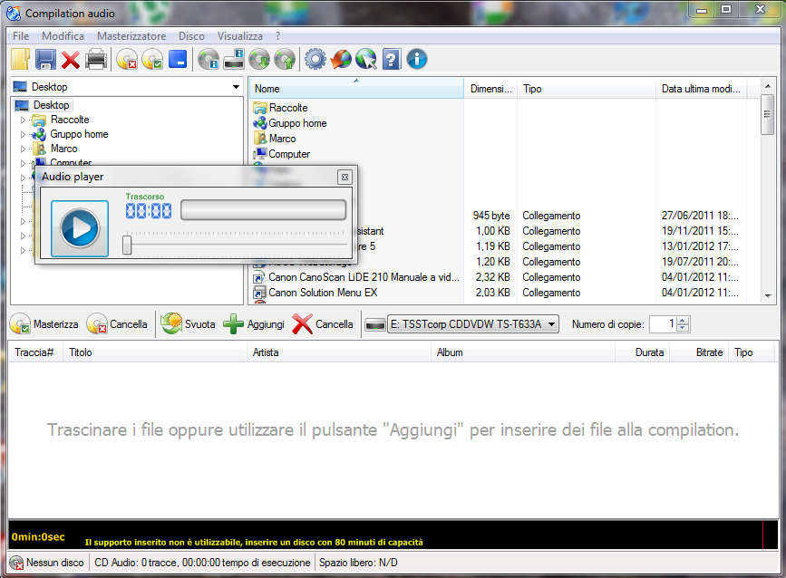 CDBurner XP, gratis in italiano Download HTML.it