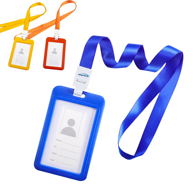 Portable Employee Plastic ID Card Holder HtPrem