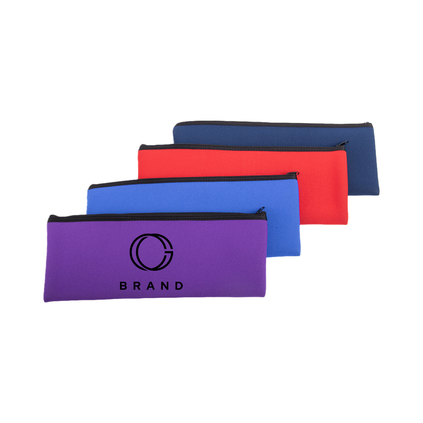 Custom Neoprene Stationery Zipper Pouch HtPrem