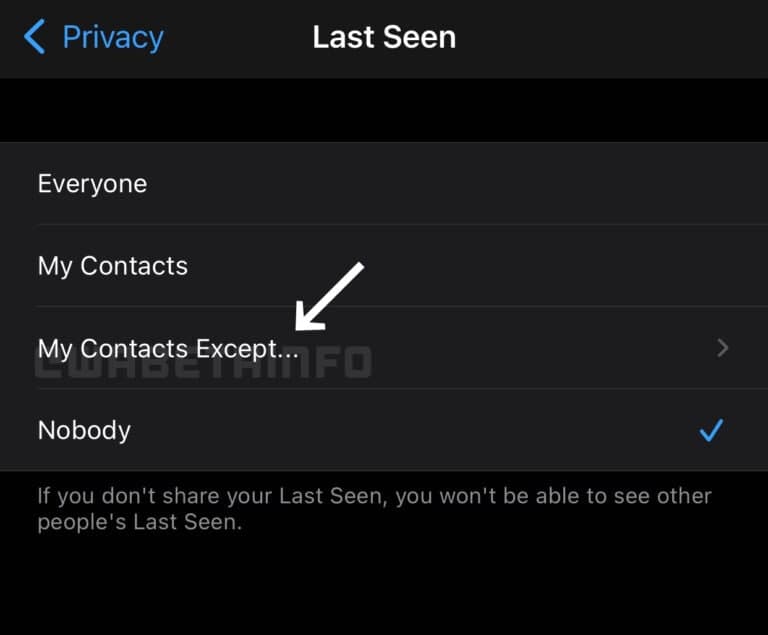 WhatsApp bringing more options in privacy settings Huawei Central