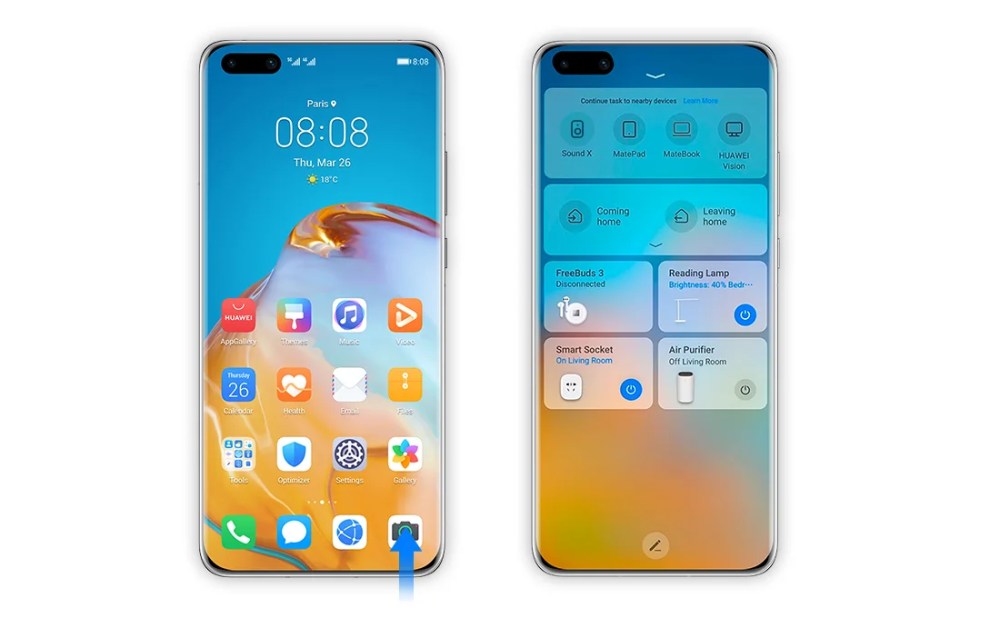 EMUI 10.1 MultiDevice Control Panel, Everything at your fingertips