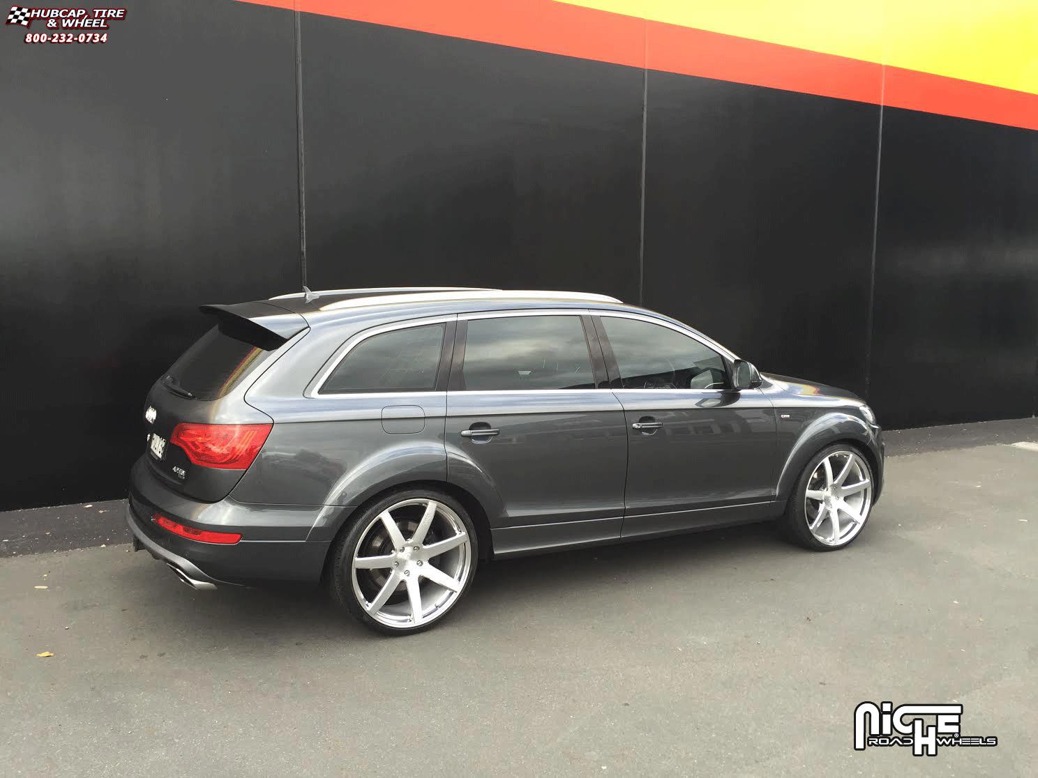 Audi Q7 Niche Verona M149 Wheels Brushed Face Hi Luster Polished