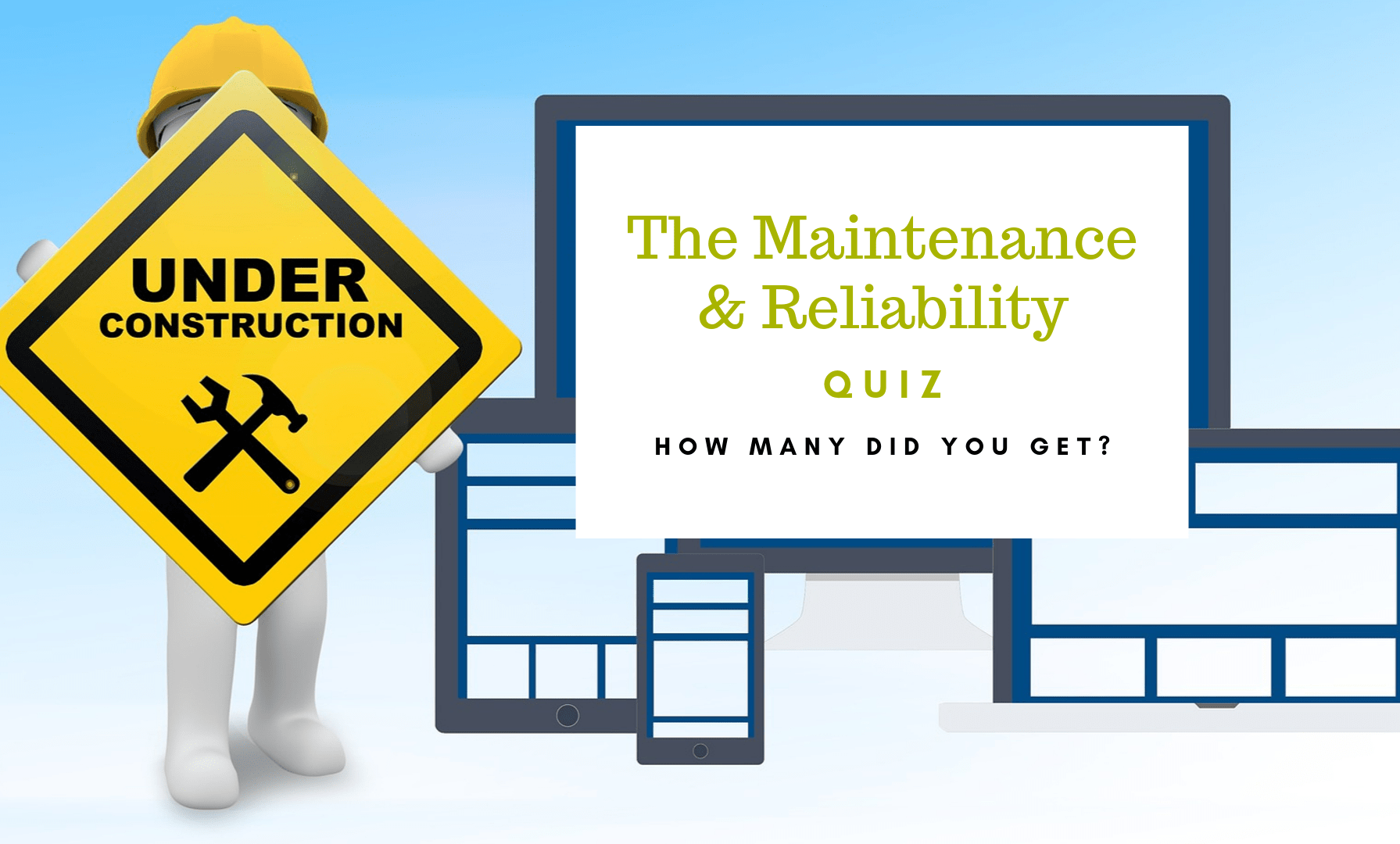 Maintenance and Reliability Quiz NRX AssetHub
