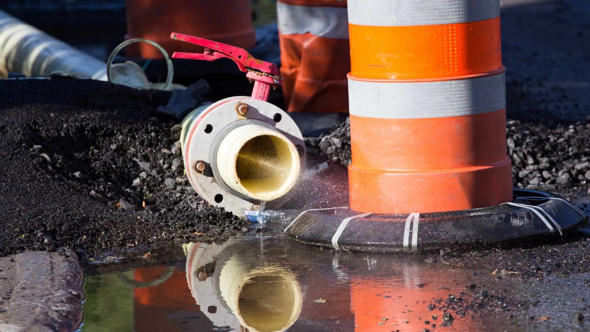 Water Damage on Construction Site HUB International