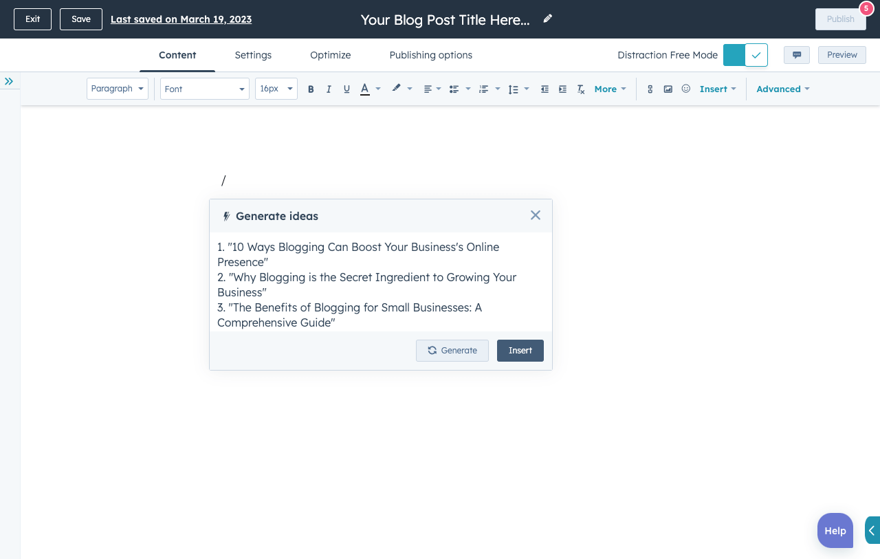Create a Quality Blog with Free Blogging Software HubSpot