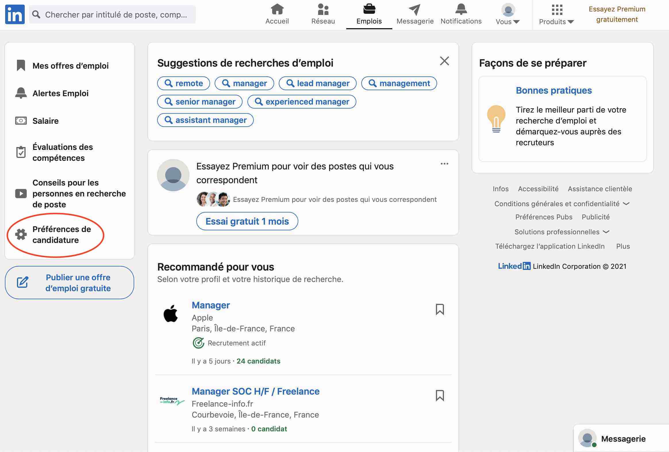Comment ajouter un CV sur LinkedIn