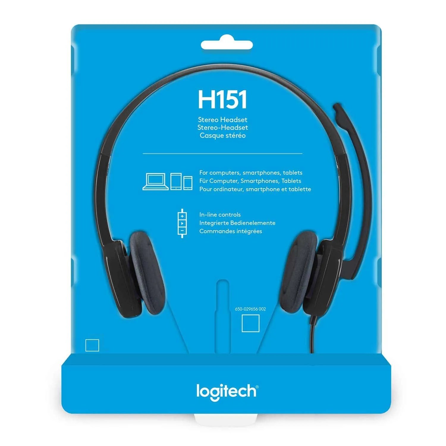 Logitech H151 Stereo Headset with NoiseCancelling Mic Hubtech Kenya