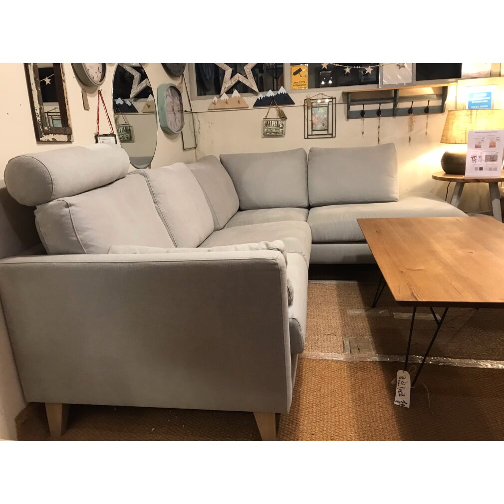 Impulse Set 5 corner sofa Ex Display Huckleberry Willow
