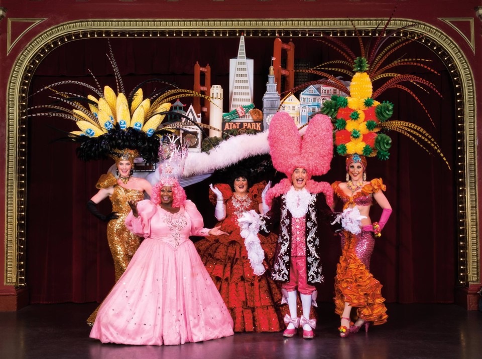View Pictures from our Beach Blanket Babylon Holiday Benefit