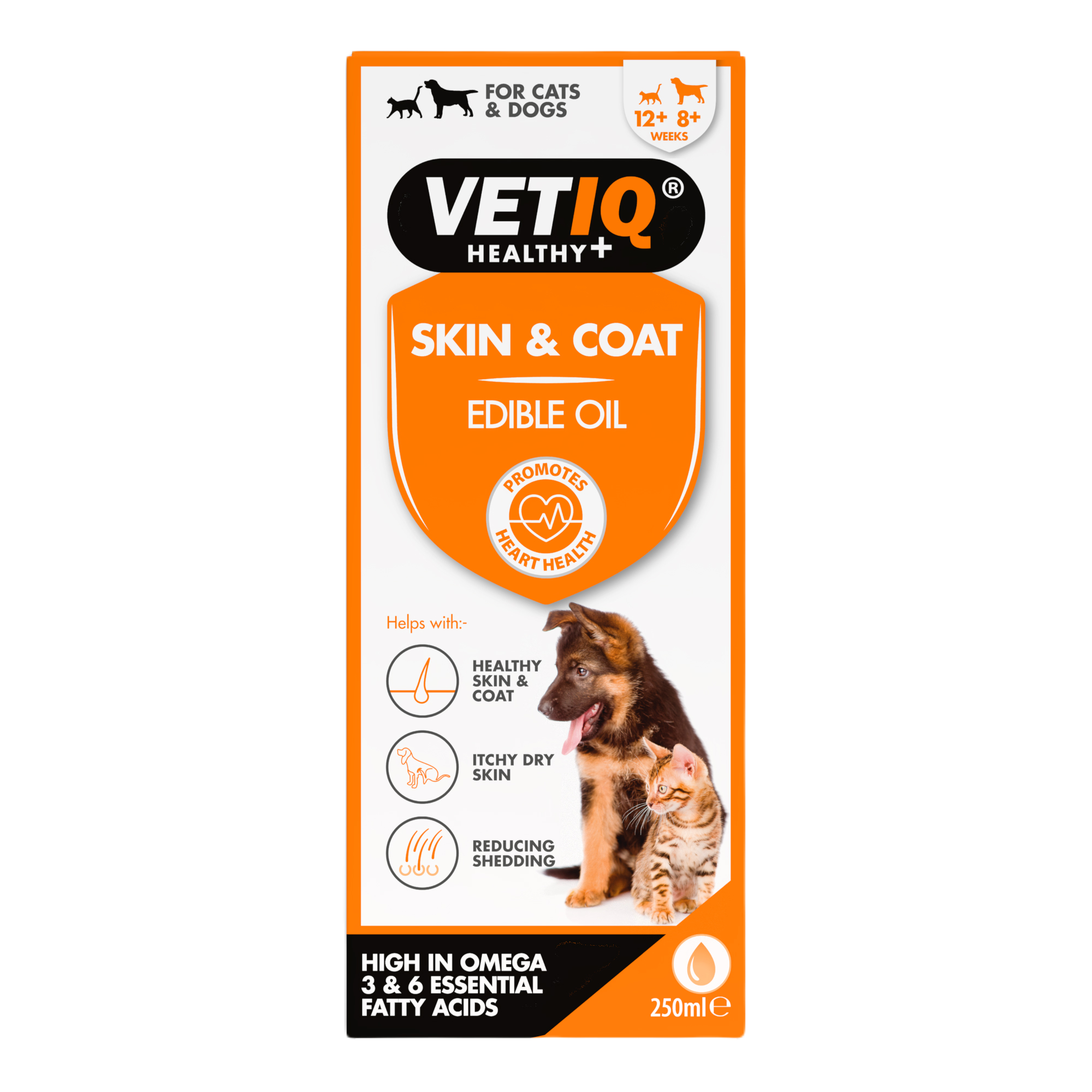VETIQ® Skin & Coat 250ml Hucklesbys Associates