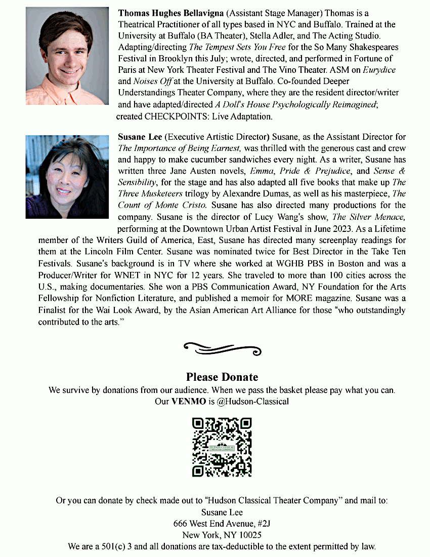 Hudson Classical Theater Company