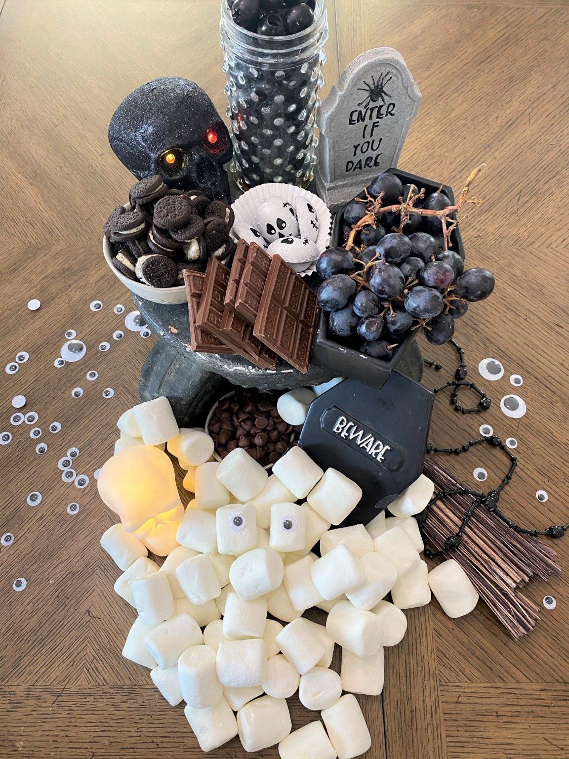 Beware of this Spooky Halloween Charcuterie Board