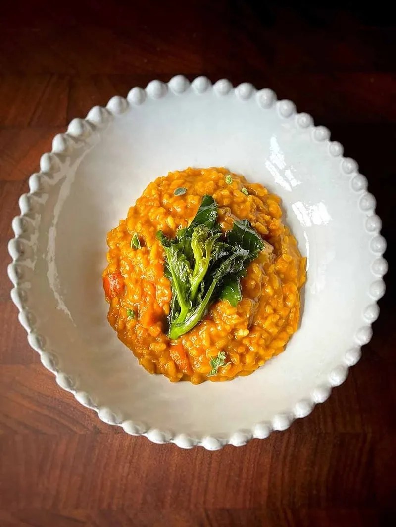 Silky squash risotto Hudson Kitchenware EUA