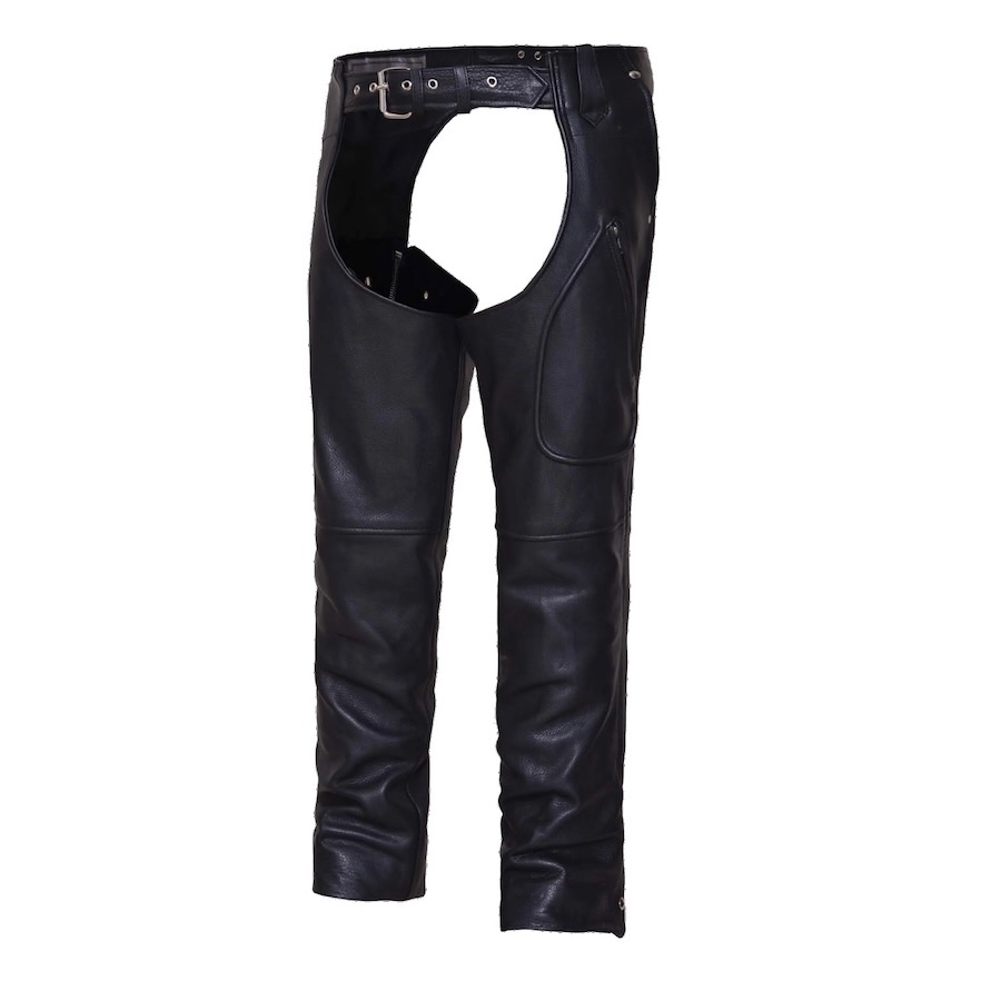 Three Pocket Leather Chaps Hudson Leather