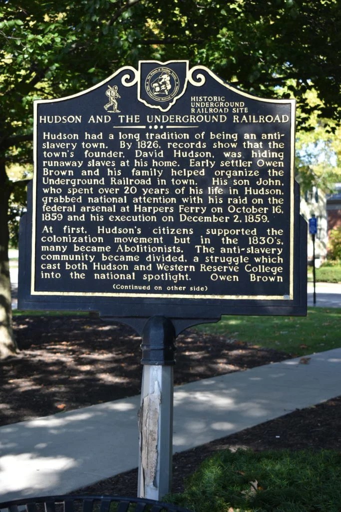 The AntiSlavery Movement & the Underground Railroad in Hudson Hudson