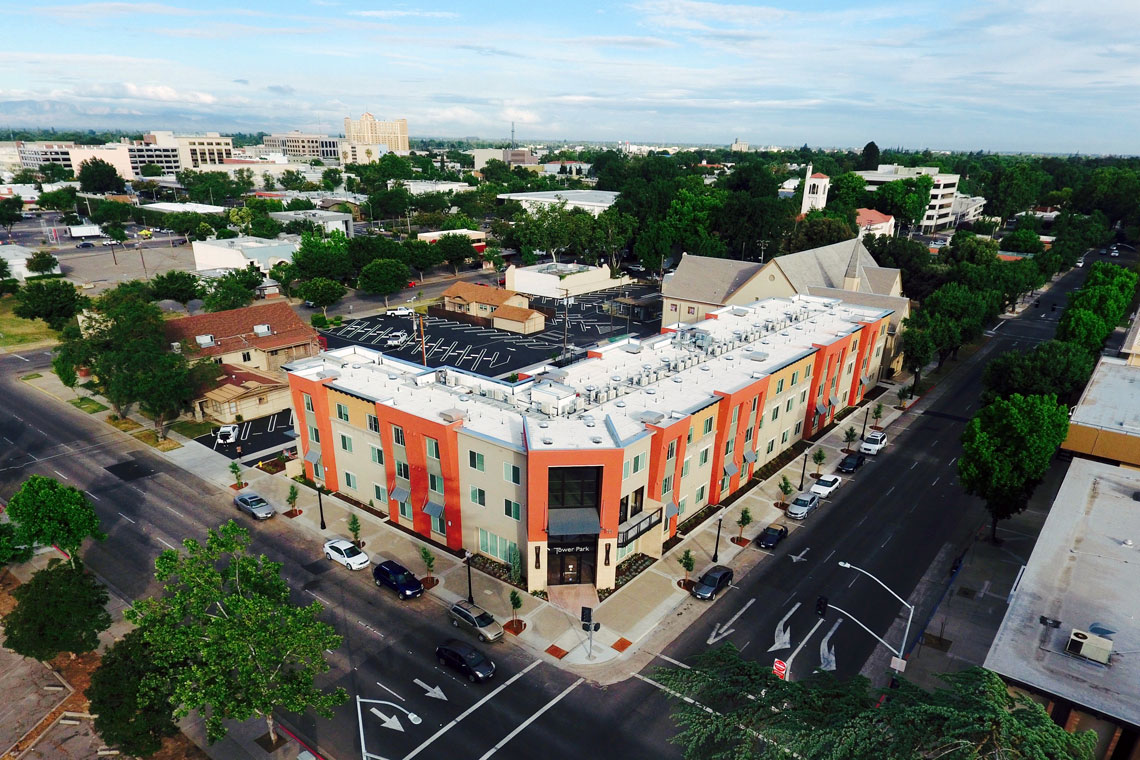 Tower Park Opens in Downtown Modesto Huff Construction Company, Inc.