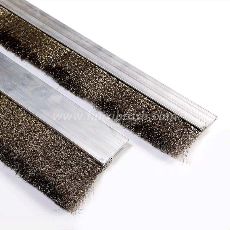 Industrial Wire Strip Brush_Stainless Steel Strip Brush_steel wire