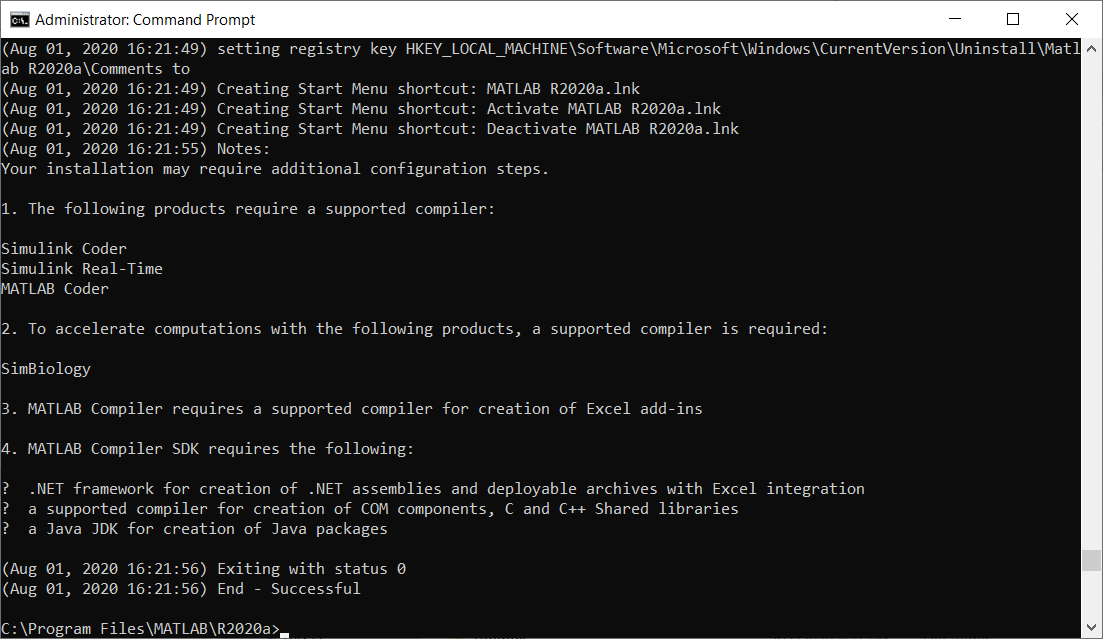Silent Installer for MatLab