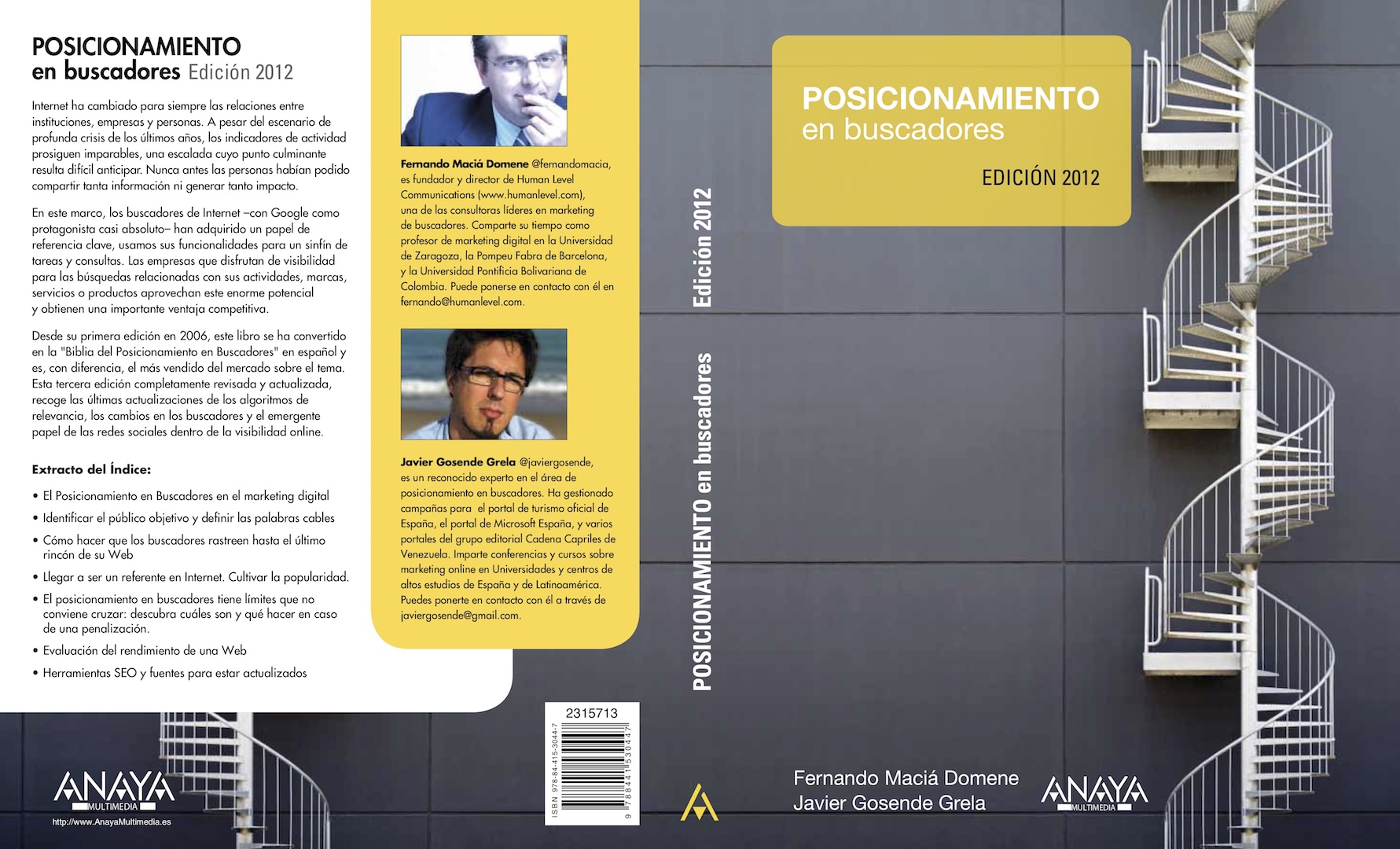 Posicionamiento en Buscadores de Fernando Maciá y Javier Gosende ed