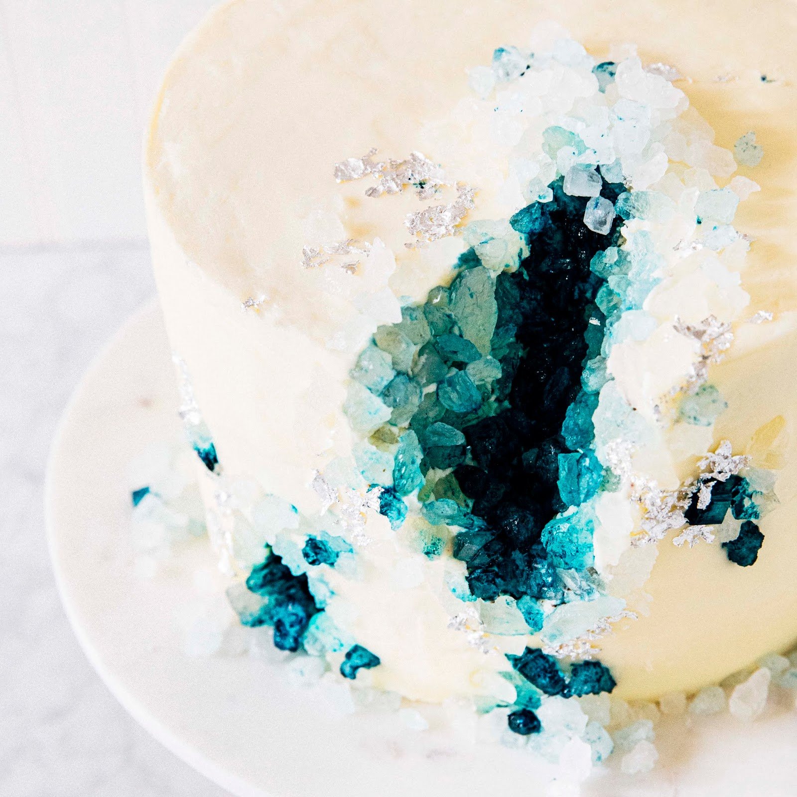 Geode Cake Tutorial » Hummingbird High