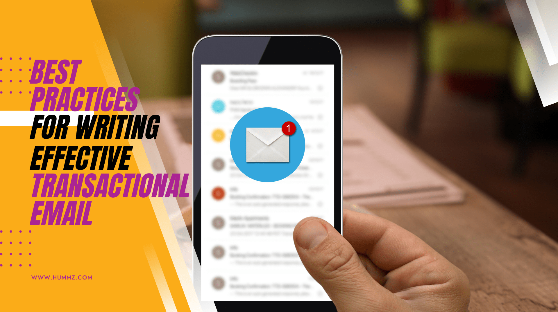 Best practices for writing effective transactional emails to