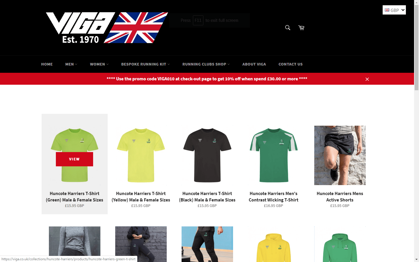 Club Kit Huncote Harriers