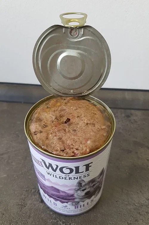Little Wolf of Wilderness Junior Wild Hills Nassfutter