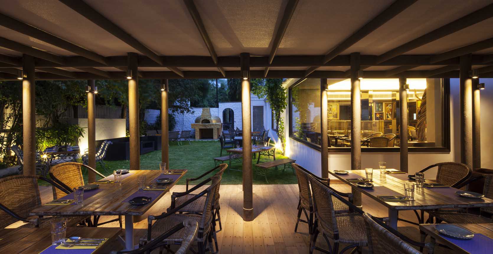 7 Picturesque Garden Restaurants In Delhi HungryForever Food Blog