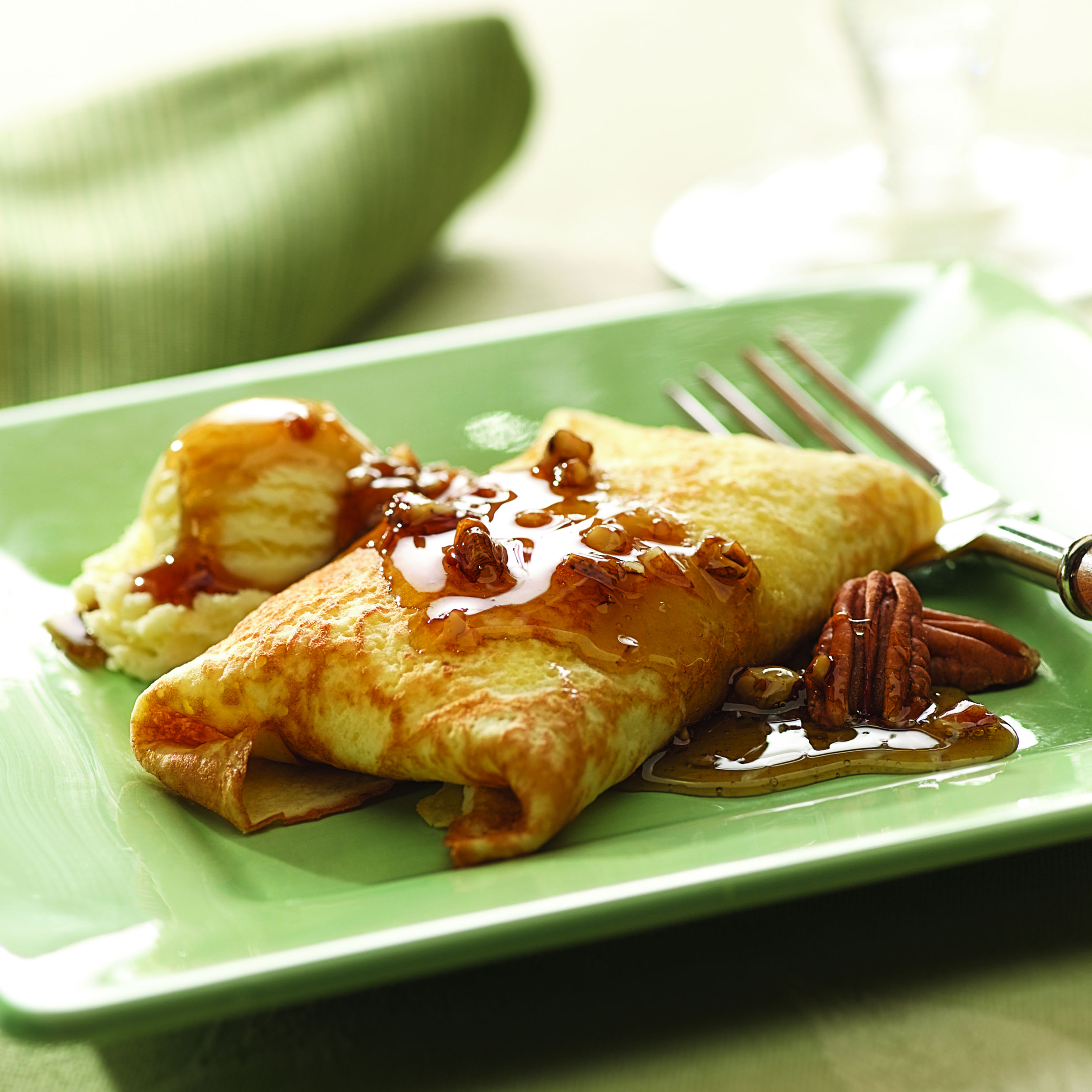 Hungry Jack Maple and Butter Pecan Crepes