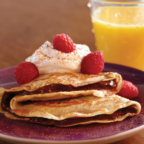 Hungry Jack Chocolate Hazelnut Crepes