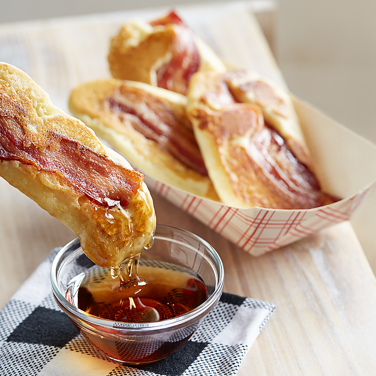 Hungry Jack Bacon Pancake Sticks