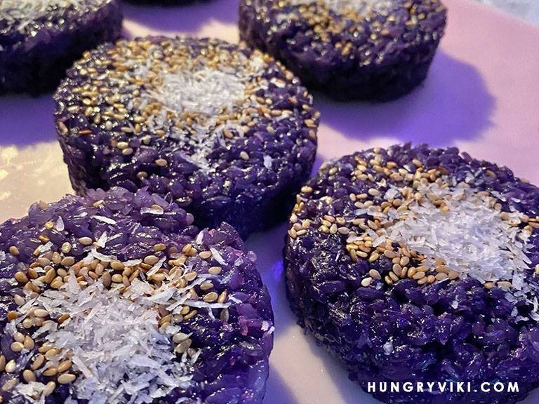 Ube Xoi (Purple Yam Sticky Rice)
